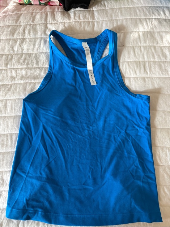 lululemon athletica Tops - lululemon athletica Vibrant Blue Racerback Tank